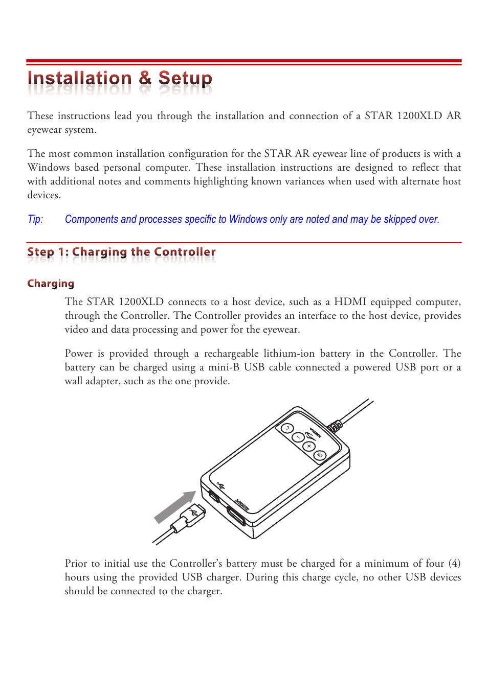 Vuzix STAR 1200XLD AR System User Guide User Manual | Page 11 / 43