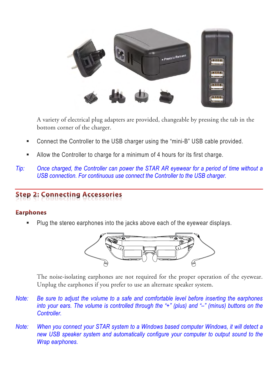 Vuzix STAR 1200XLD AR System User Guide User Manual | Page 12 / 43