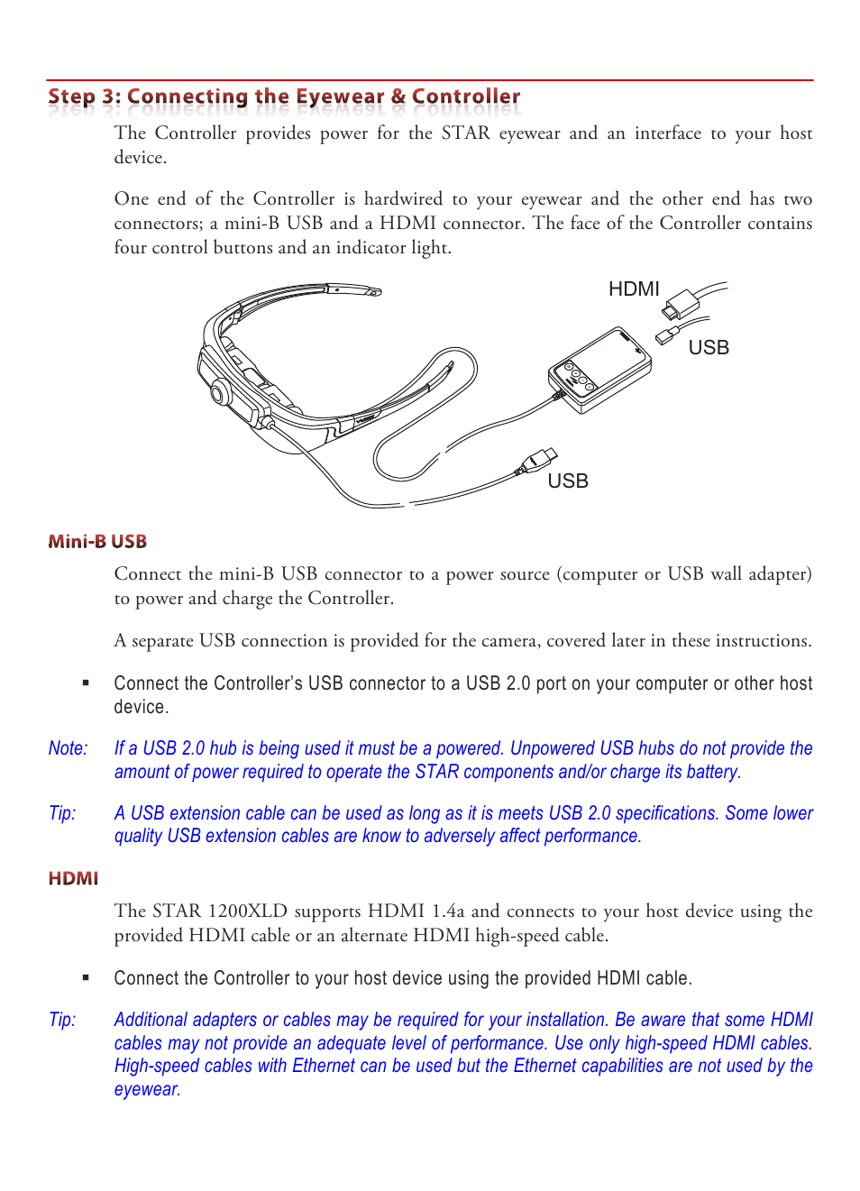 Vuzix STAR 1200XLD AR System User Guide User Manual | Page 14 / 43