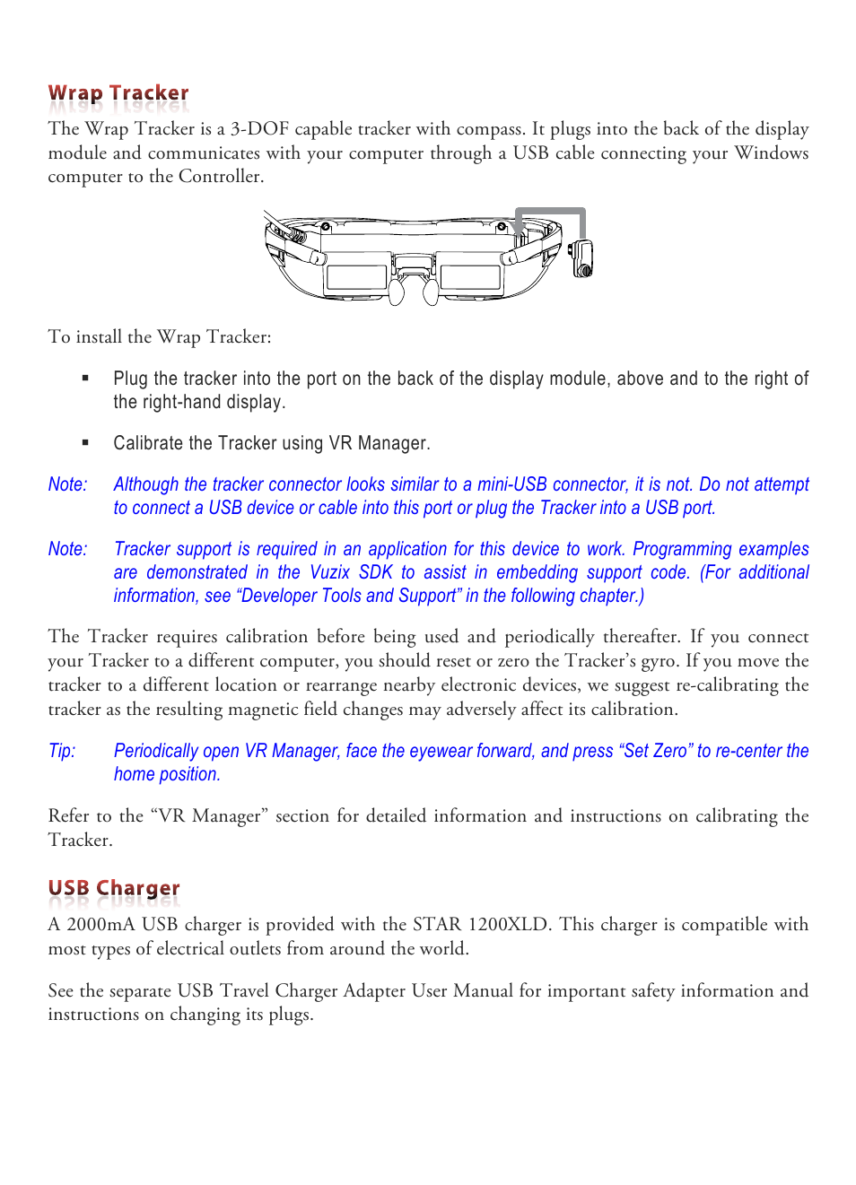 Vuzix STAR 1200XLD AR System User Guide User Manual | Page 31 / 43