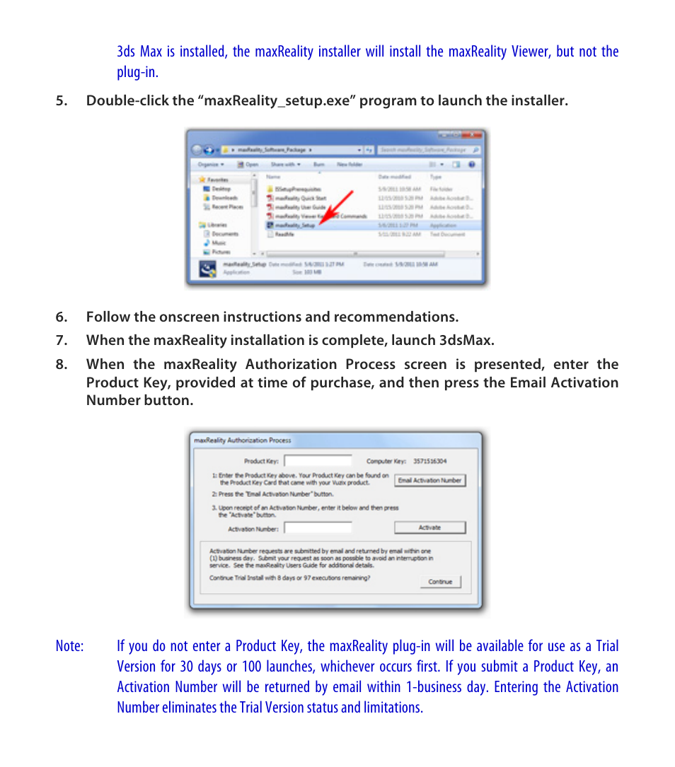 Vuzix maxReality 6.1 Quick Start Guide User Manual | Page 2 / 4