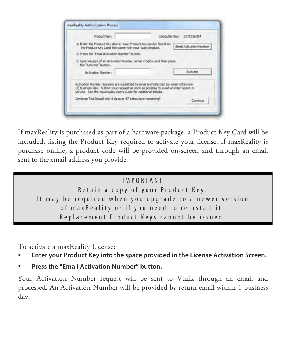 Vuzix maxReality 6.1 User Guide User Manual | Page 10 / 47