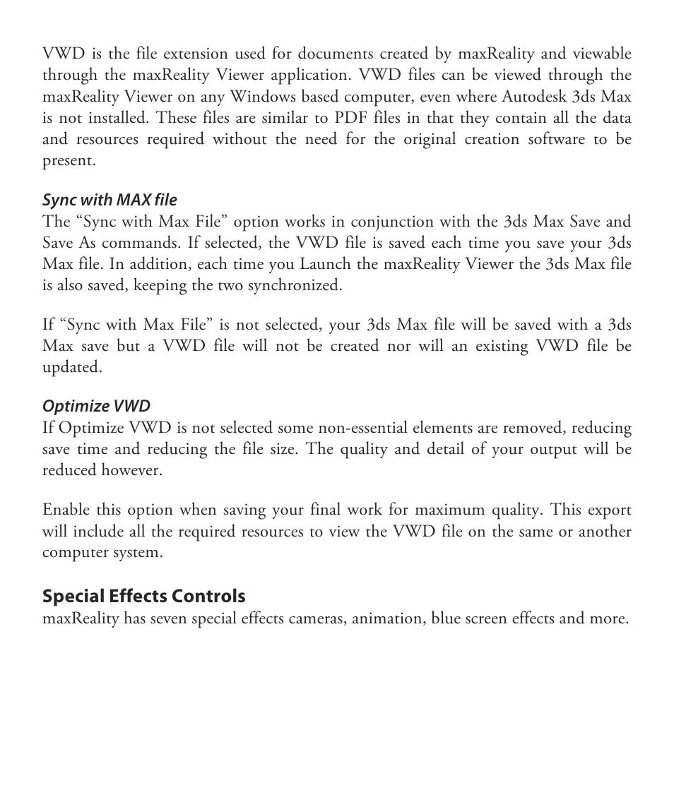 Vuzix maxReality 6.1 User Guide User Manual | Page 18 / 47