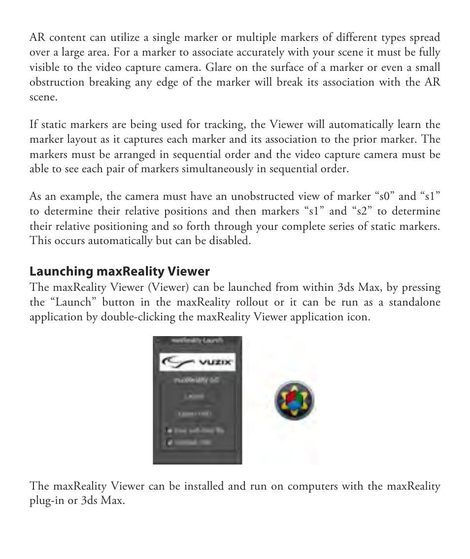 Vuzix maxReality 6.1 User Guide User Manual | Page 36 / 47