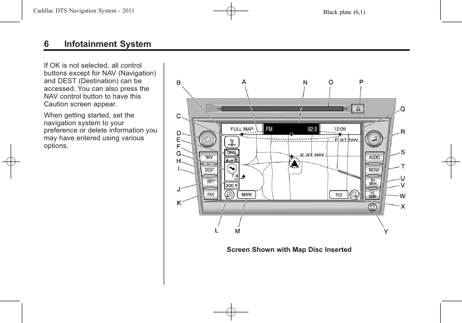 Cadillac GPS Receiver User Manual | Page 6 / 68