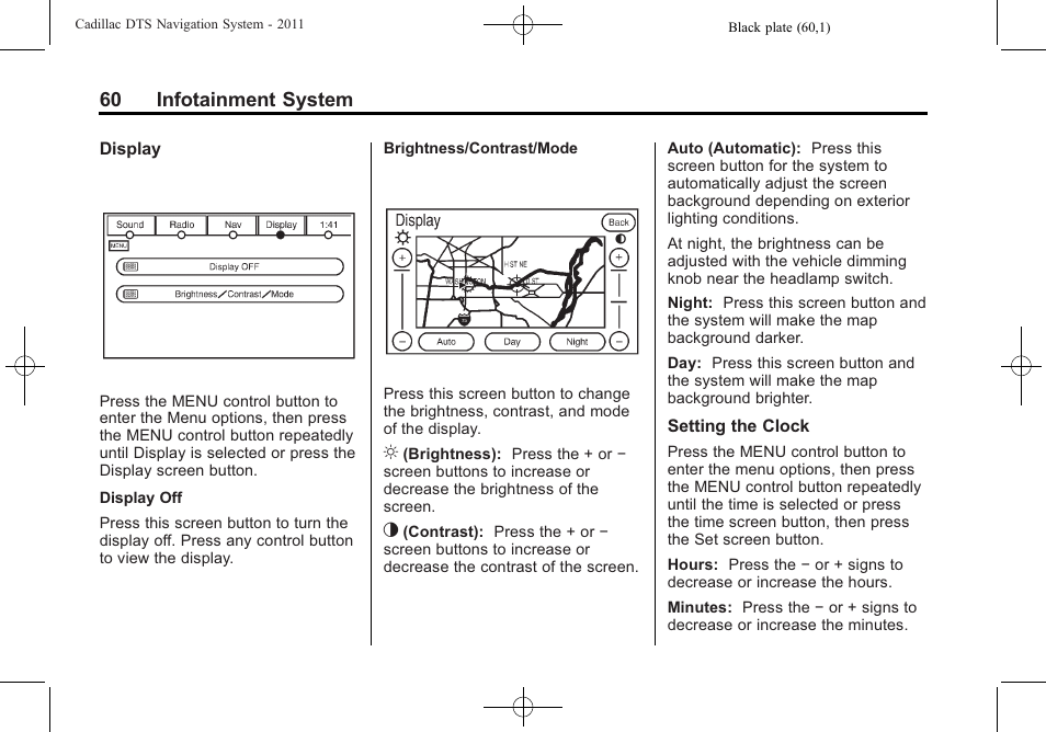 Cadillac GPS Receiver User Manual | Page 60 / 68