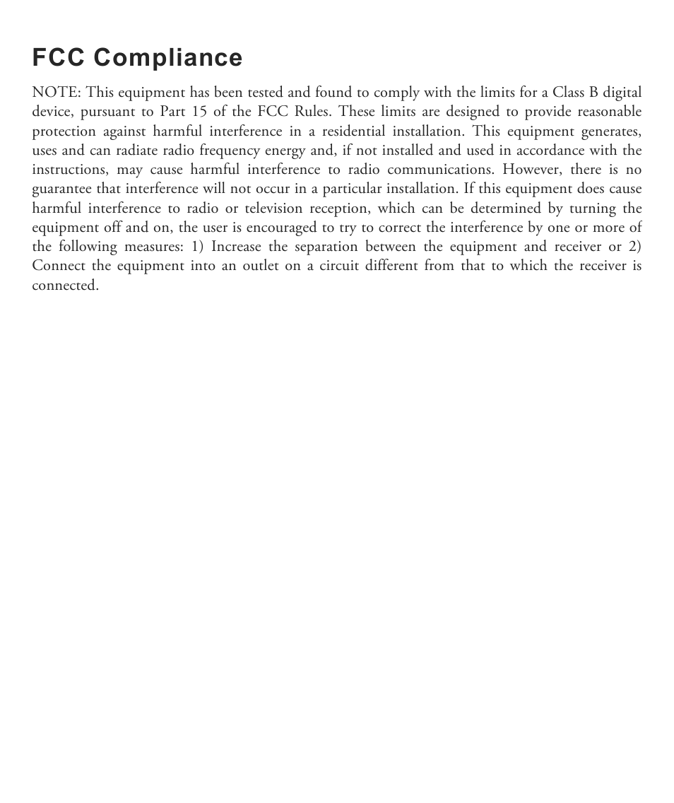 Fcc compliance | Vuzix Wrap 1200 Video Eyewear User Guide User Manual | Page 23 / 25