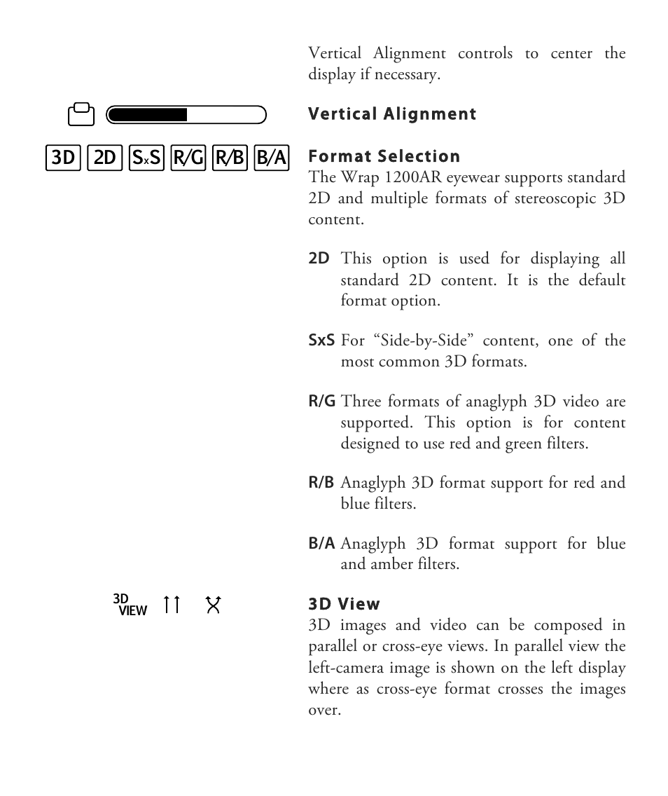Vuzix Wrap 1200AR User Guide User Manual | Page 27 / 44
