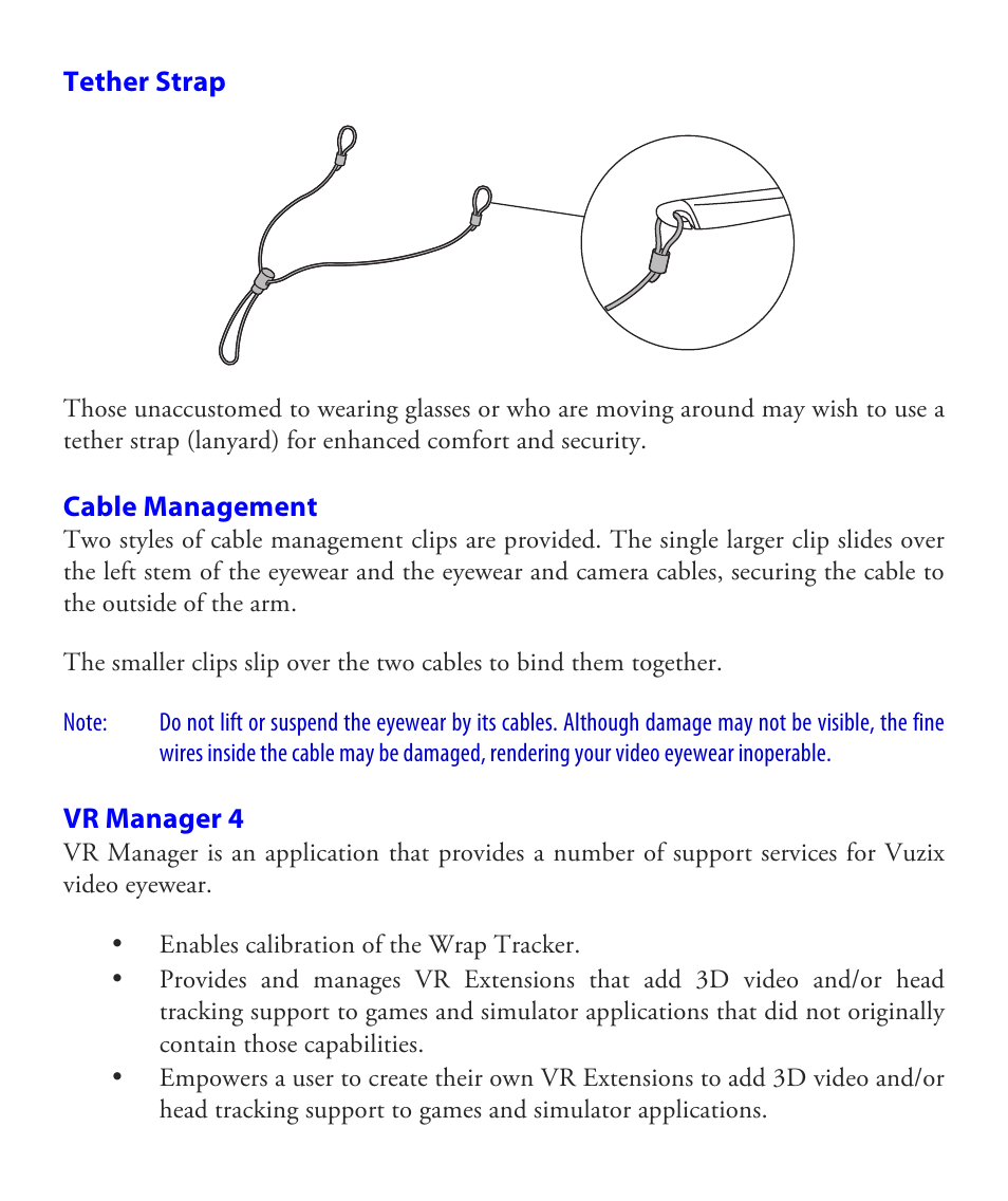Vuzix Wrap 1200AR User Guide User Manual | Page 33 / 44