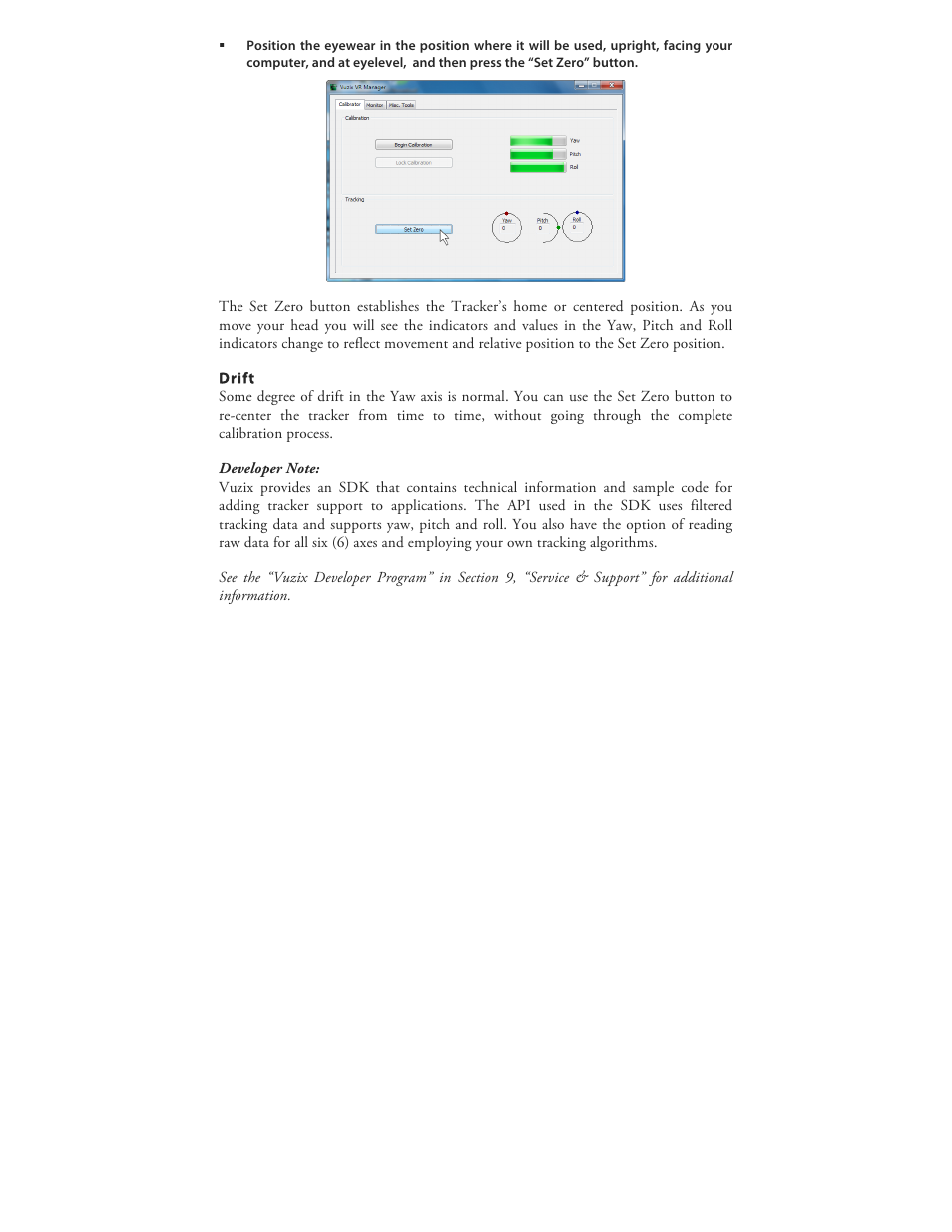 Vuzix Wrap 920AR User Manual | Page 45 / 101