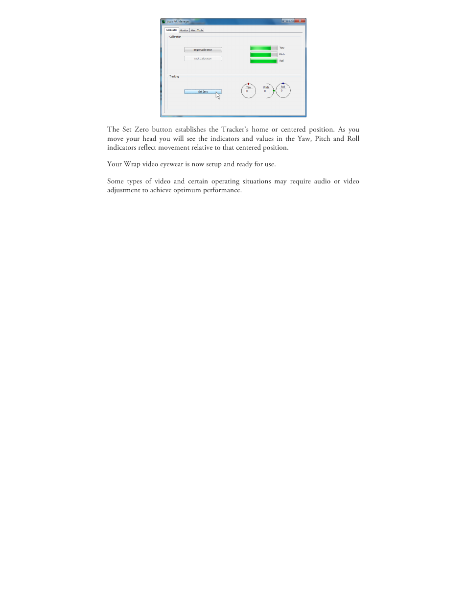 Vuzix Wrap 920 VR Bundle User Manual | Page 23 / 51
