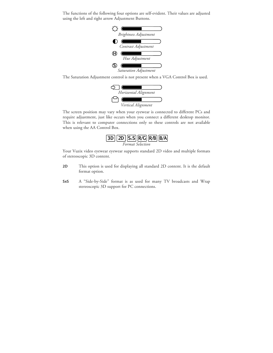Vuzix Wrap 920 VR Bundle User Manual | Page 28 / 51