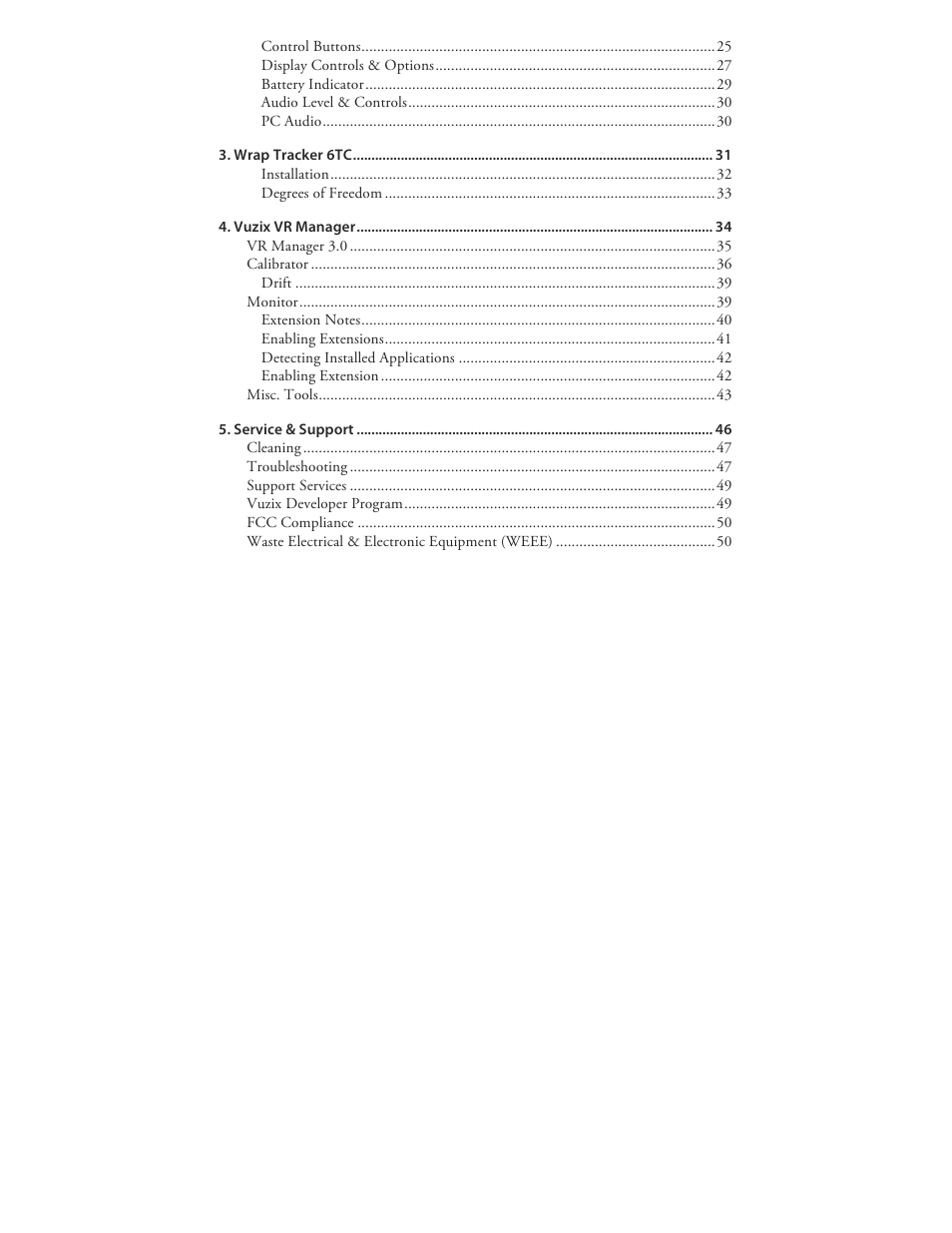 Vuzix Wrap 920 VR Bundle User Manual | Page 3 / 51