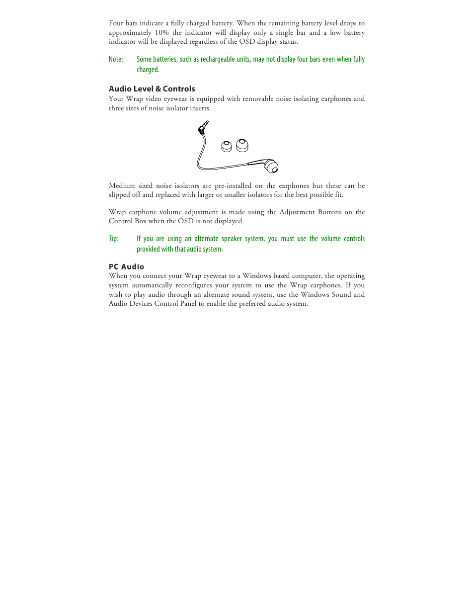 Vuzix Wrap 920 VR Bundle User Manual | Page 30 / 51