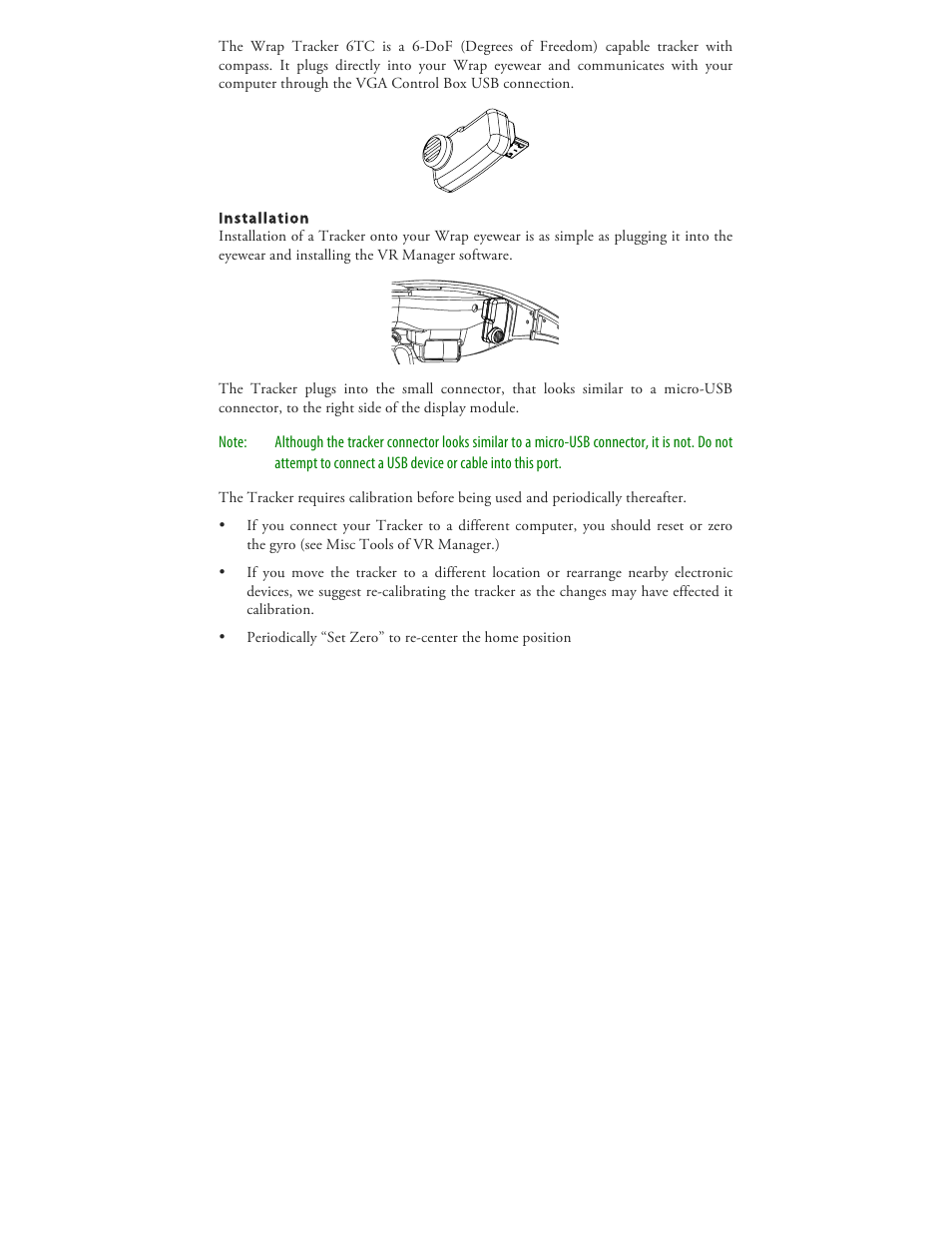 Vuzix Wrap 920 VR Bundle User Manual | Page 32 / 51