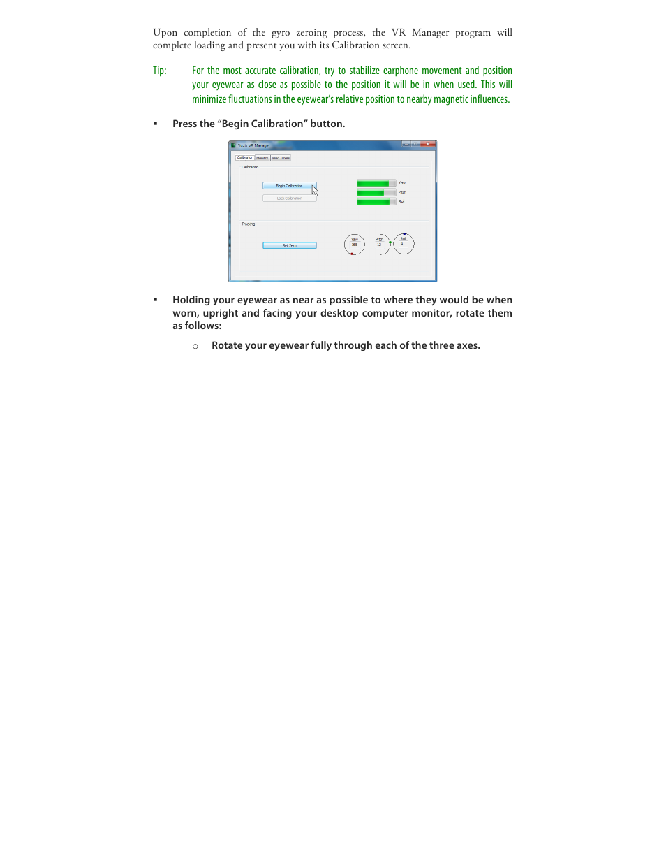 Vuzix Wrap 920 VR Bundle User Manual | Page 37 / 51