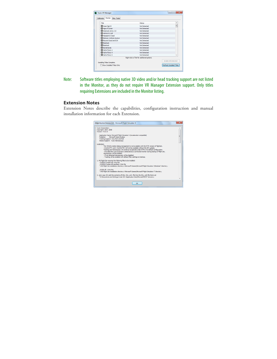 Vuzix Wrap 920 VR Bundle User Manual | Page 40 / 51