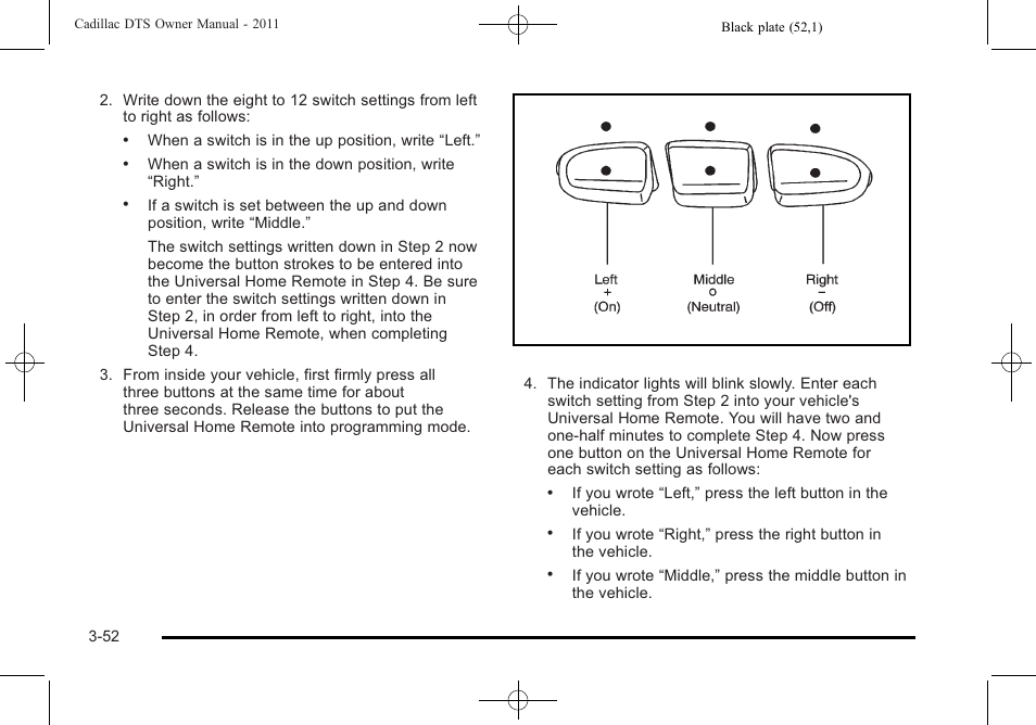 Cadillac 2011 DTS User Manual | Page 156 / 470