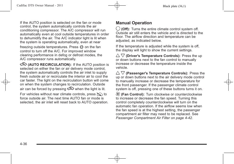 Cadillac 2011 DTS User Manual | Page 198 / 470