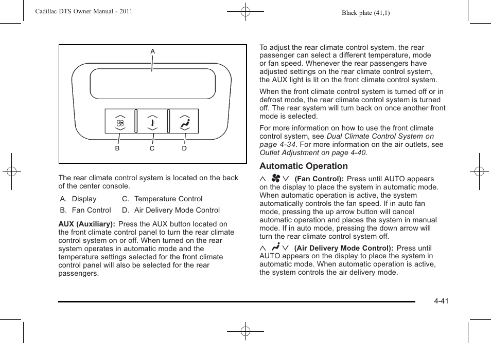 Cadillac 2011 DTS User Manual | Page 203 / 470