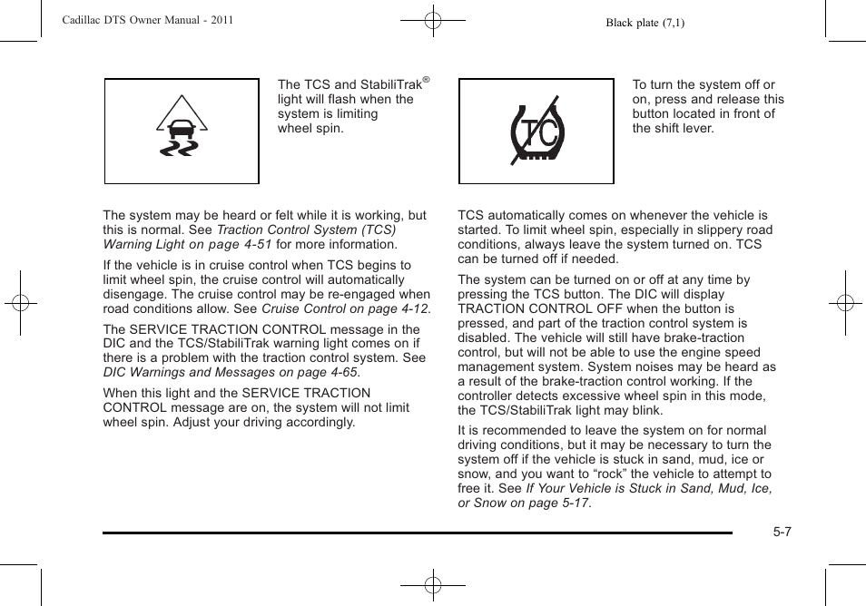 Cadillac 2011 DTS User Manual | Page 285 / 470