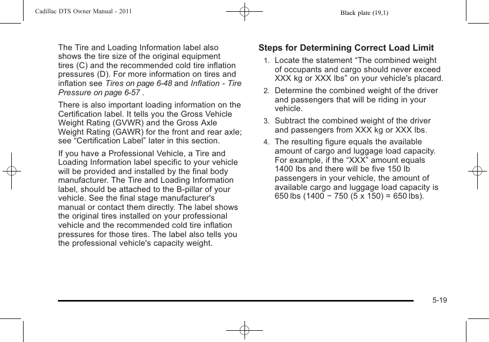 Cadillac 2011 DTS User Manual | Page 297 / 470