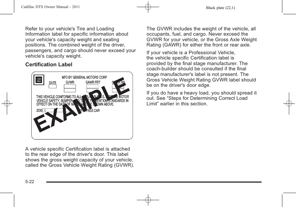 Cadillac 2011 DTS User Manual | Page 300 / 470