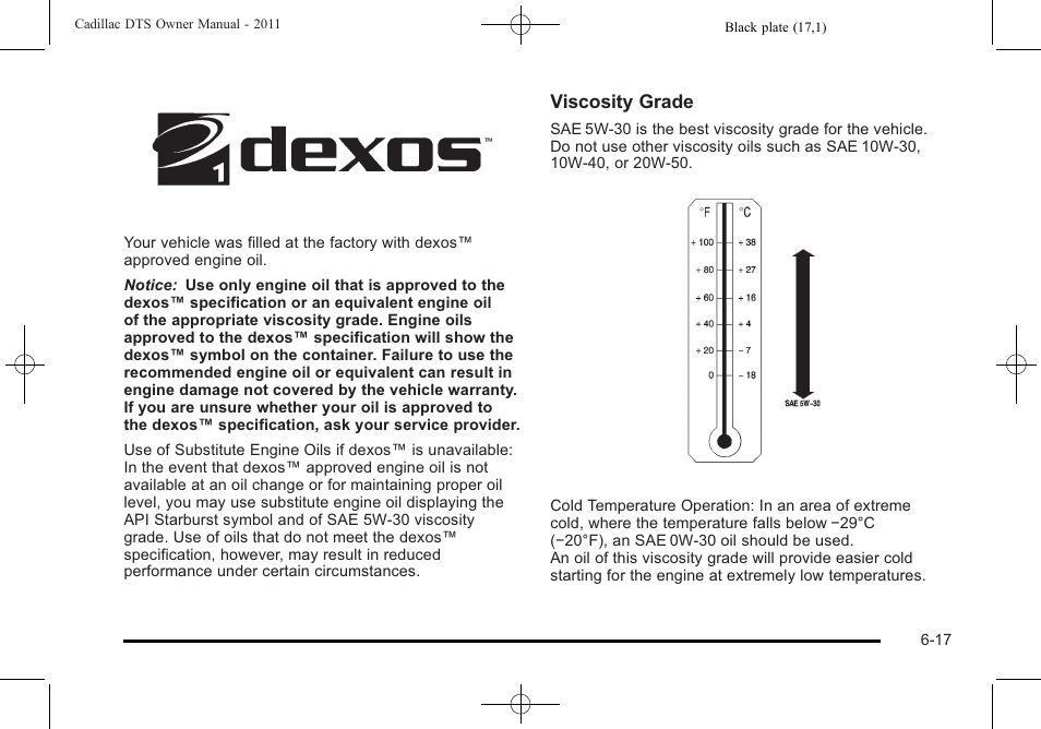 Cadillac 2011 DTS User Manual | Page 327 / 470