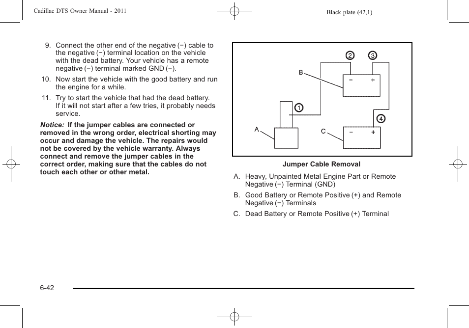 Cadillac 2011 DTS User Manual | Page 352 / 470