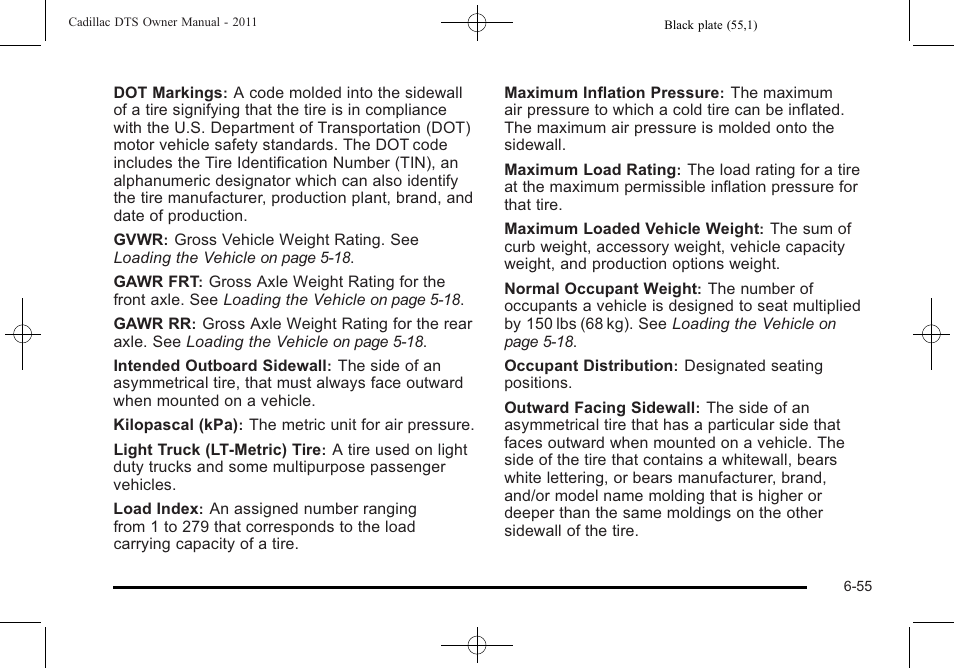 Cadillac 2011 DTS User Manual | Page 365 / 470