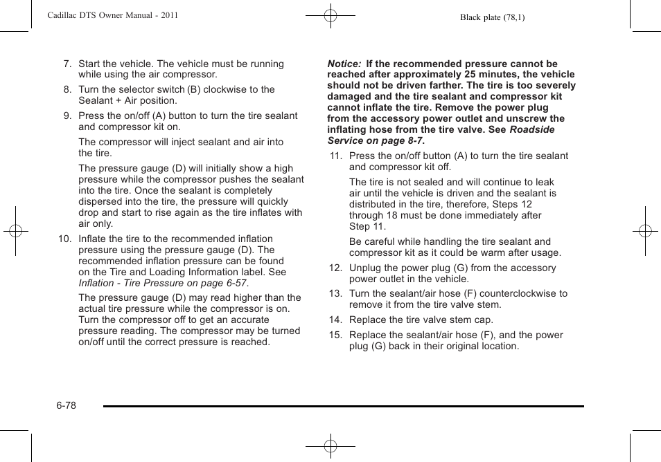 Cadillac 2011 DTS User Manual | Page 388 / 470