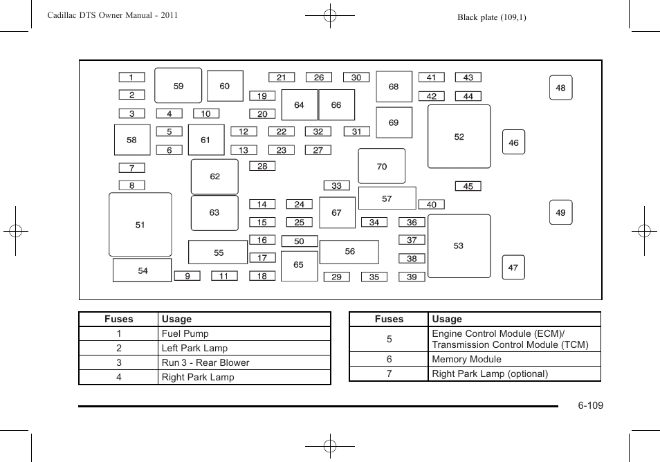 Cadillac 2011 DTS User Manual | Page 419 / 470