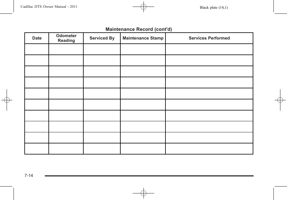 Cadillac 2011 DTS User Manual | Page 436 / 470