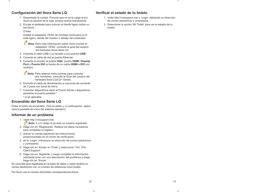 VXL Instruments Itona LQ Series User Manual | Page 5 / 5