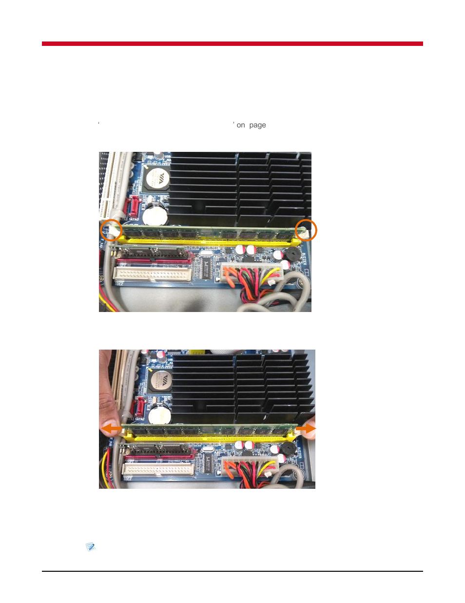 Replacing ram | VXL Instruments Itona C Series Thin Client - Service Manual User Manual | Page 9 / 16