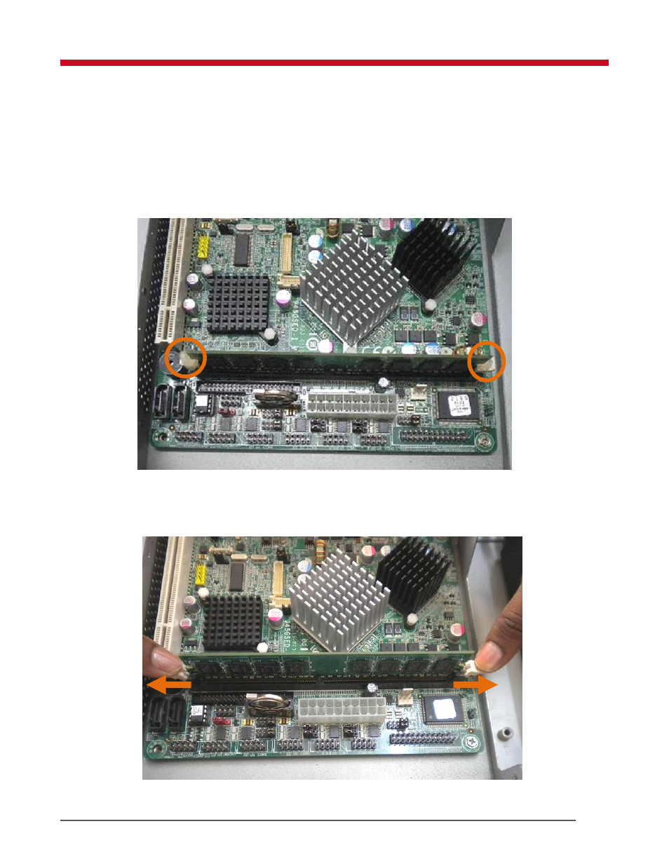 Replacing ram | VXL Instruments Itona TC61yy Series User Manual | Page 14 / 18