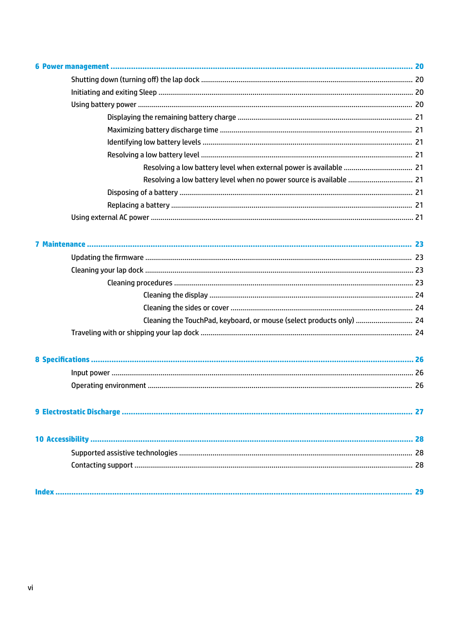 HP Elite X3 User Manual | Page 6 / 36