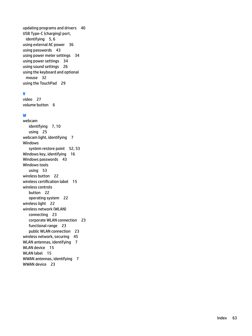 HP Spectre x2 User Manual | Page 71 / 71