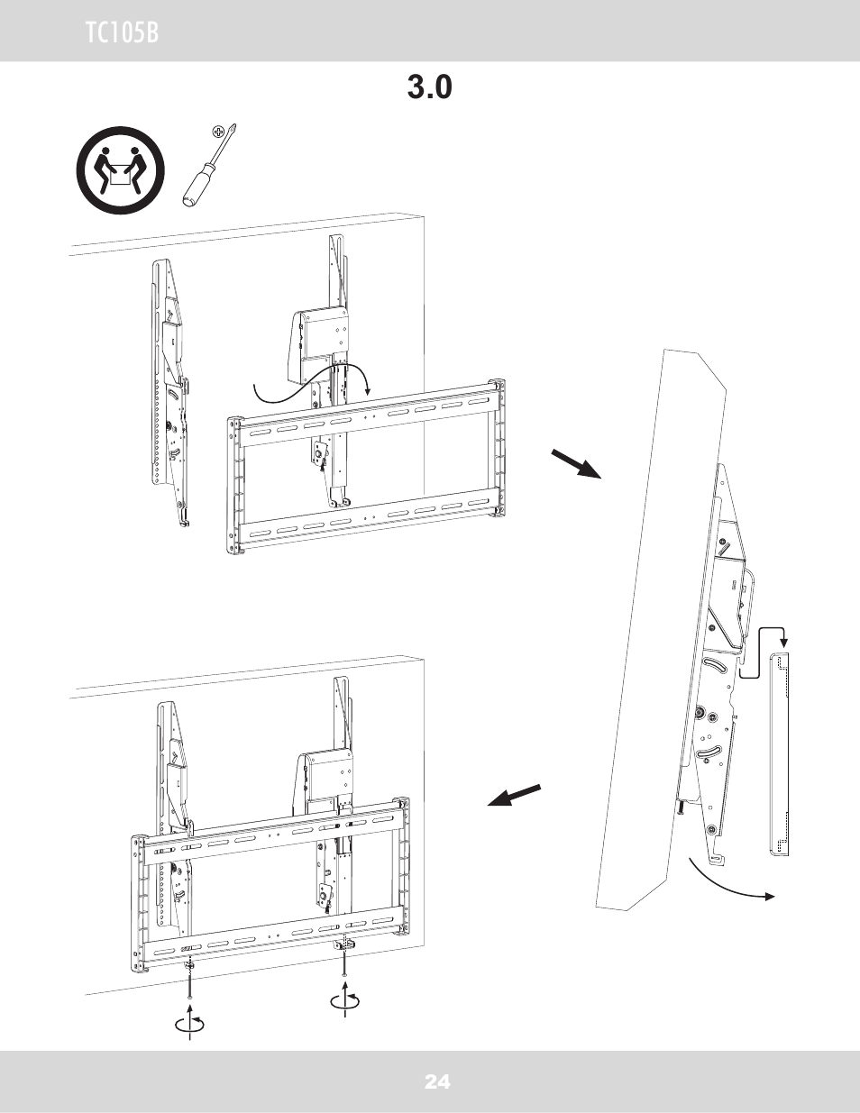 WallWizard TC105B User Manual | Page 25 / 59