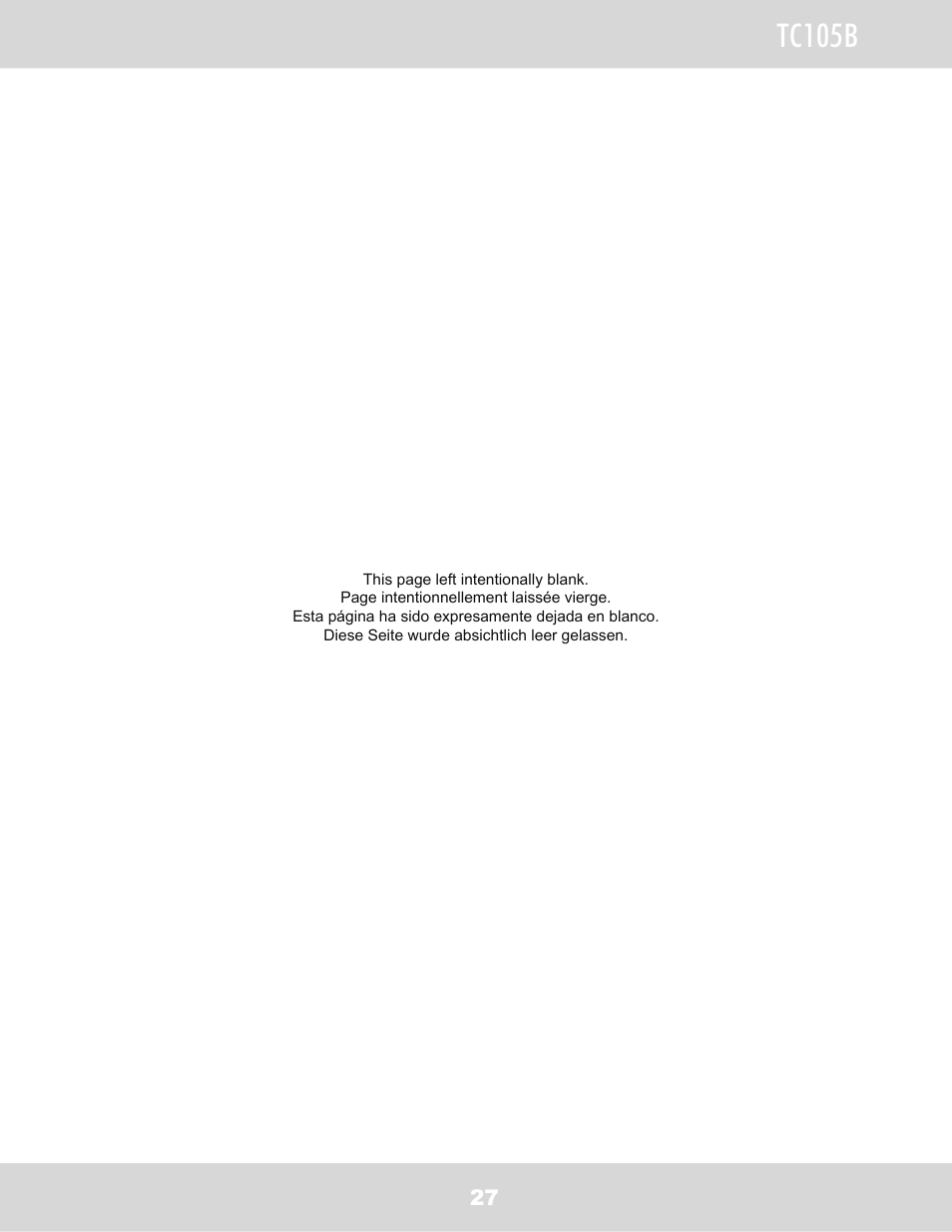 Tc105b | WallWizard TC105B User Manual | Page 28 / 59