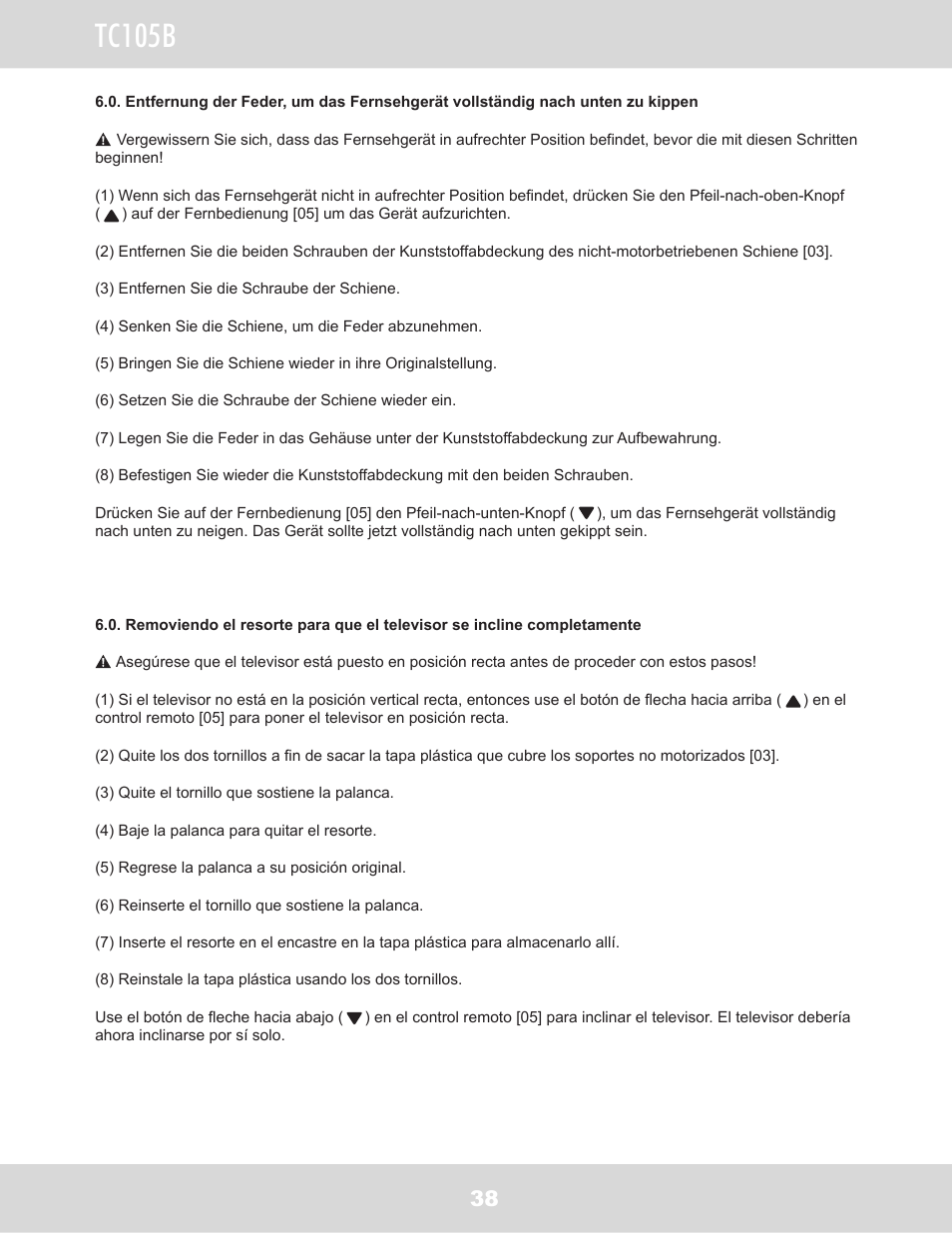 Tc105b | WallWizard TC105B User Manual | Page 39 / 59