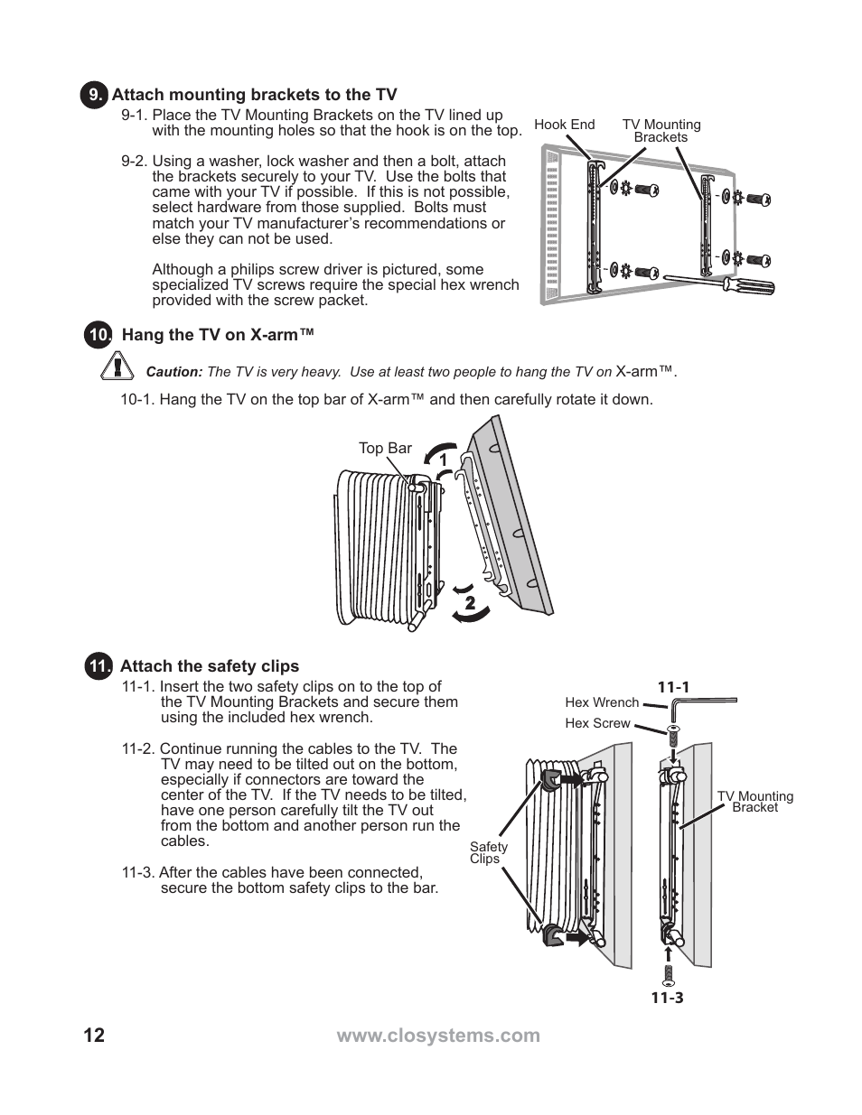 WallWizard X700CB Manual User Manual | Page 12 / 28