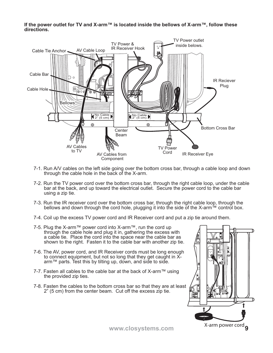 WallWizard X700CB Manual User Manual | Page 9 / 28