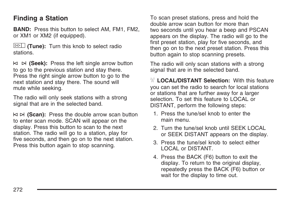 Cadillac 2007 Escalade EXT User Manual | Page 272 / 580