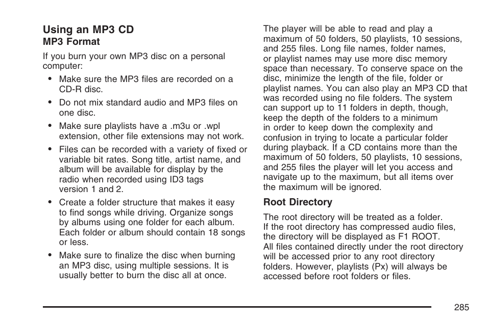 Cadillac 2007 Escalade EXT User Manual | Page 285 / 580