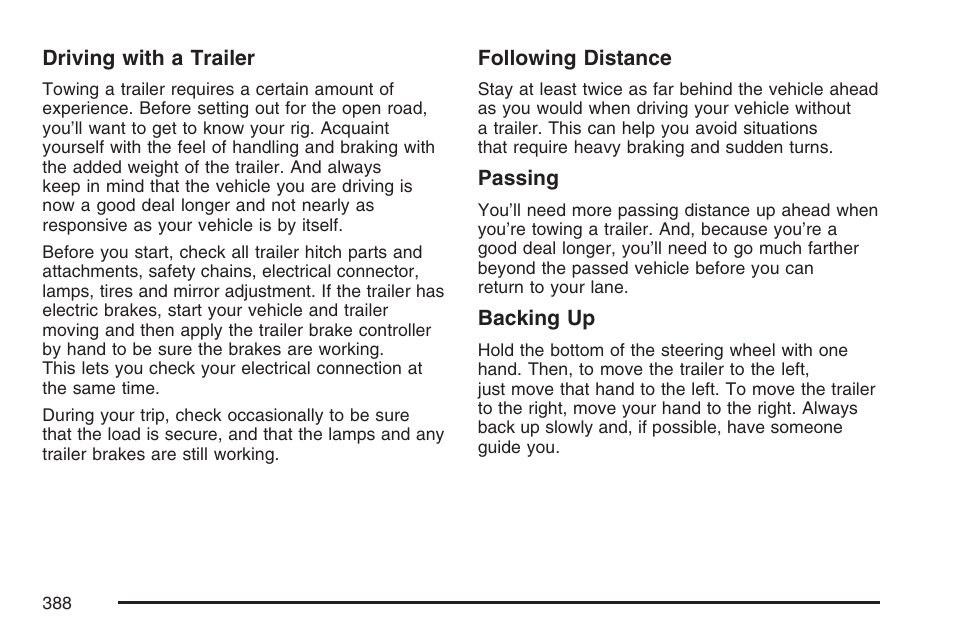 Cadillac 2007 Escalade EXT User Manual | Page 388 / 580