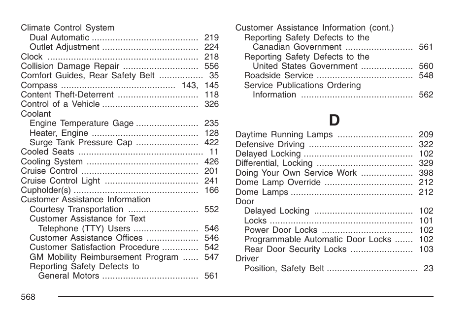 Cadillac 2007 Escalade EXT User Manual | Page 568 / 580