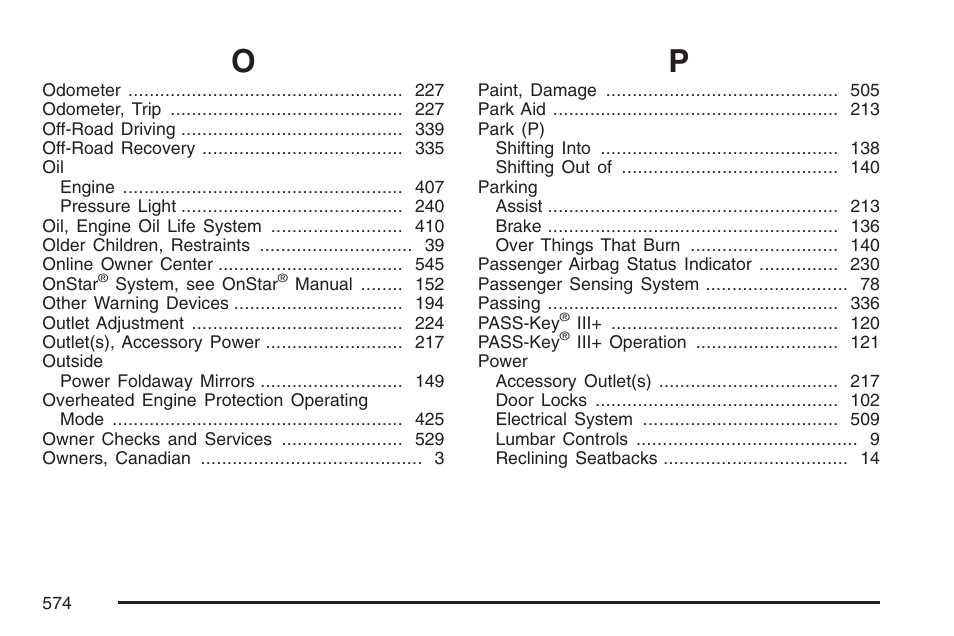 Cadillac 2007 Escalade EXT User Manual | Page 574 / 580