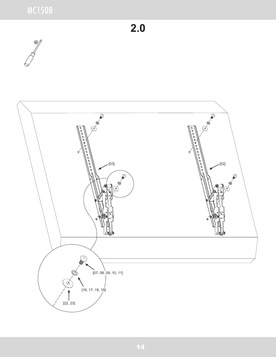 Mc150b | WallWizard MC150B User Manual | Page 15 / 26