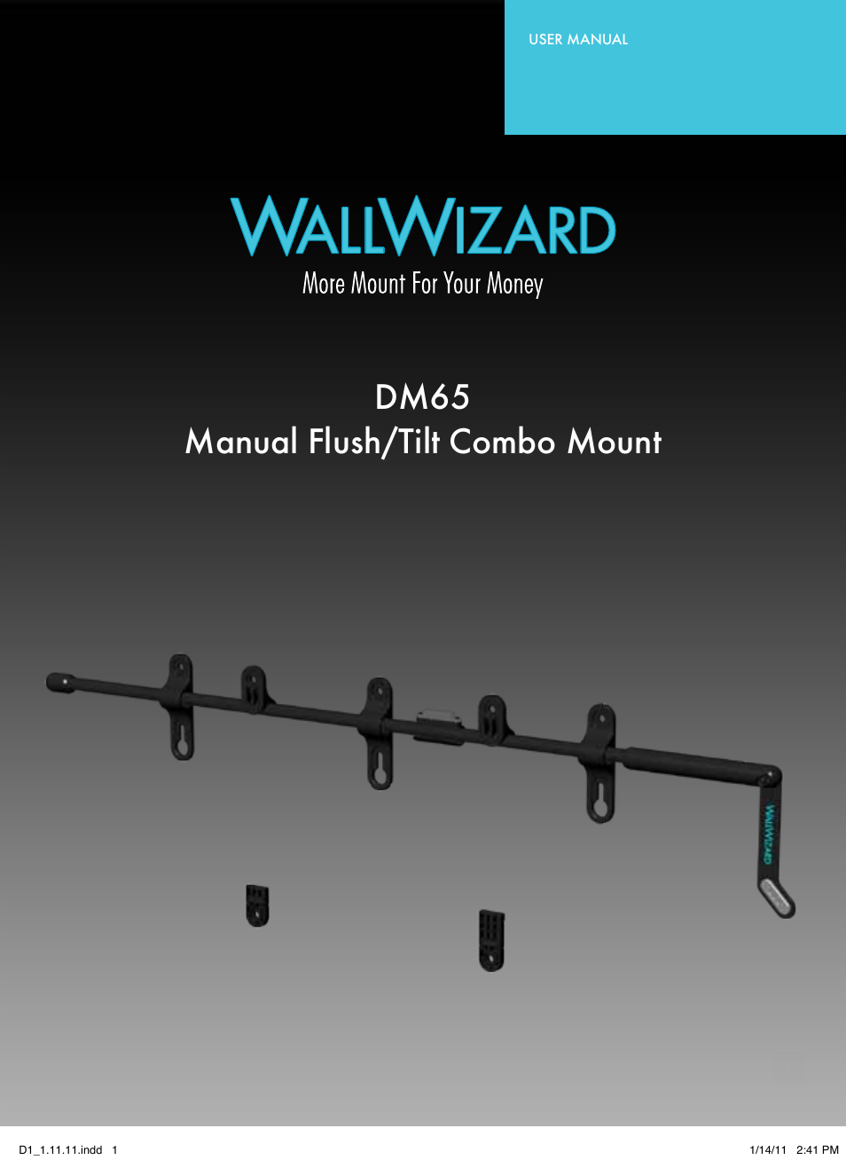 WallWizard DM65 User Manual | 16 pages
